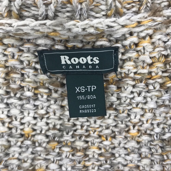 Roots Crochet Sweater w/ Pockets - Picture 2 of 6